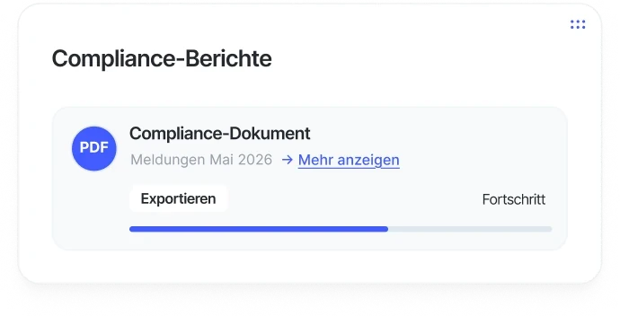 Auditierbare Berichte und strukturierte Daten