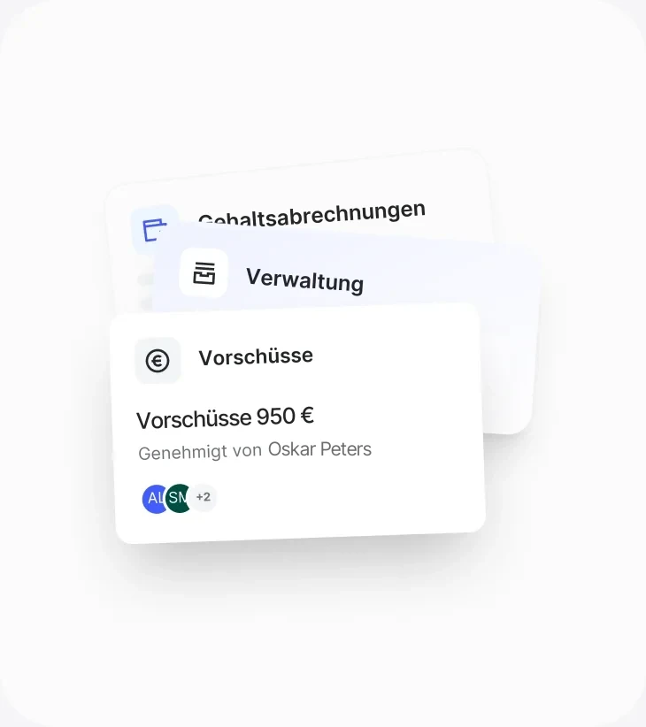 Gehaltsabrechnungen in Sesame HR, bereit für das Steuerbüro