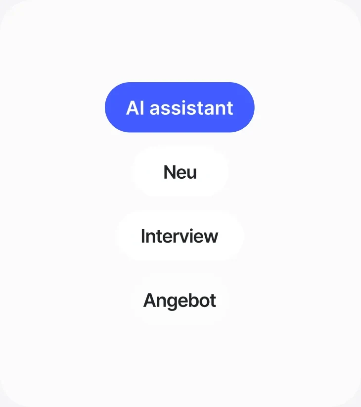 KI-Assistent für das Recruiting in Sesame HR